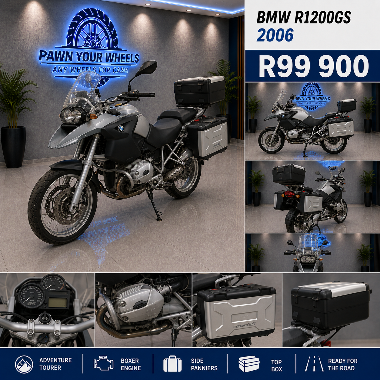 2006 BMW R1200 GS motorcycle for sale