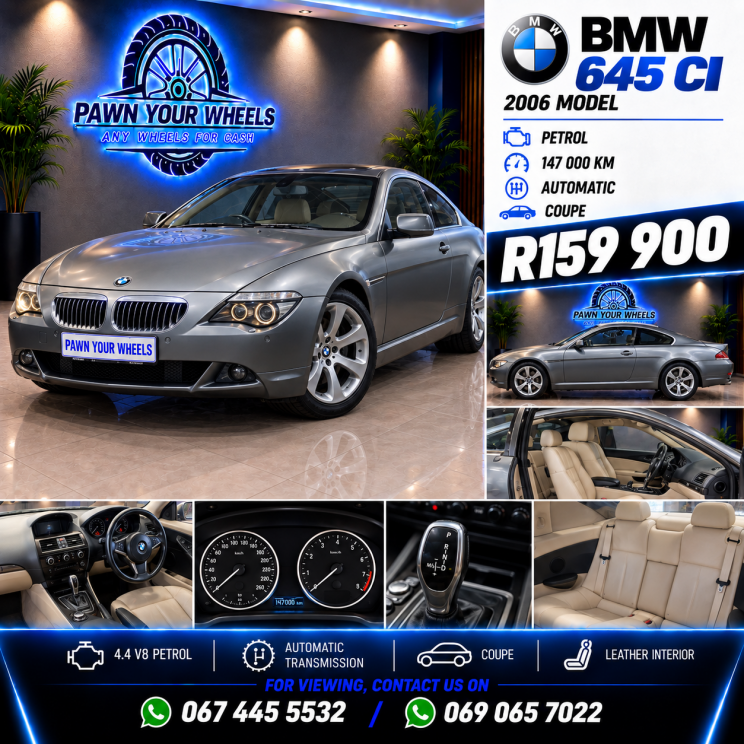 2006 BMW 645 CI for sale